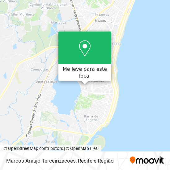 Marcos Araujo Terceirizacoes mapa
