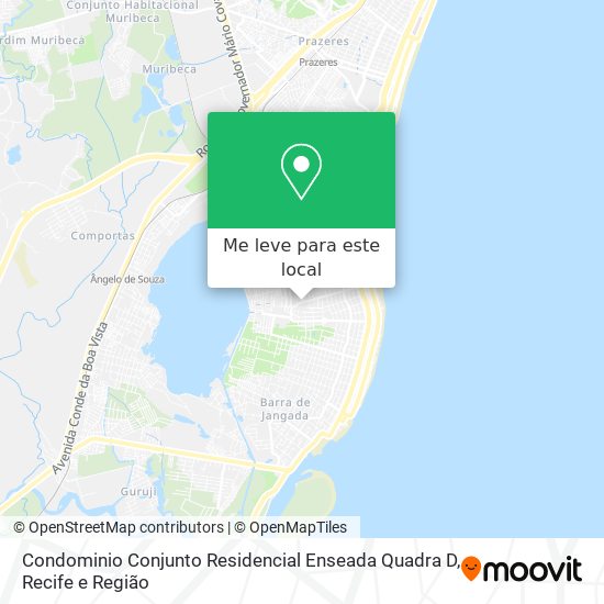 Condominio Conjunto Residencial Enseada Quadra D mapa