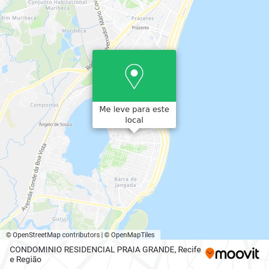 CONDOMINIO RESIDENCIAL PRAIA GRANDE mapa