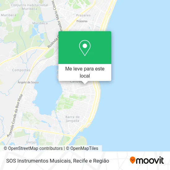 SOS Instrumentos Musicais mapa