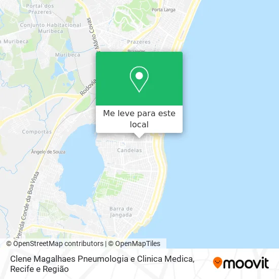 Clene Magalhaes Pneumologia e Clinica Medica mapa