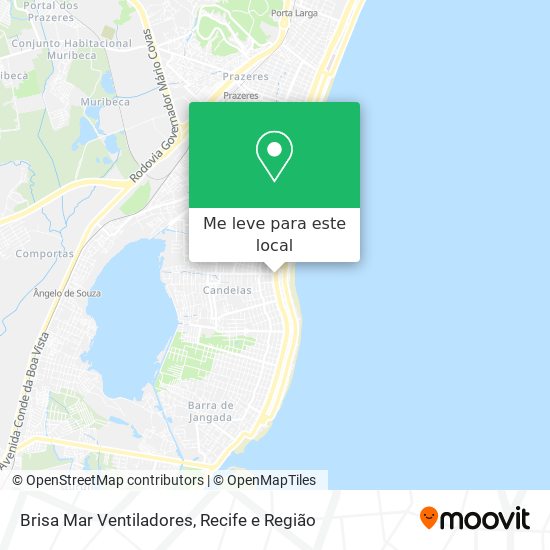 Brisa Mar Ventiladores mapa