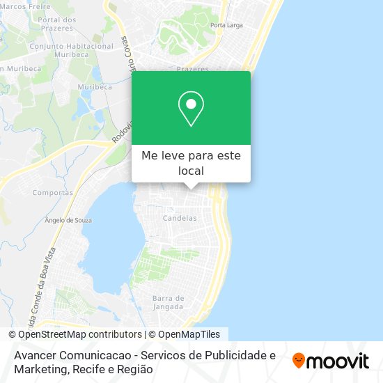 Avancer Comunicacao - Servicos de Publicidade e Marketing mapa