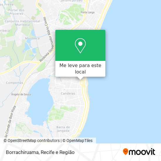 Borrachiruama mapa