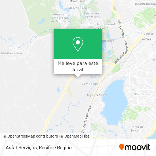 Asfat Serviços mapa