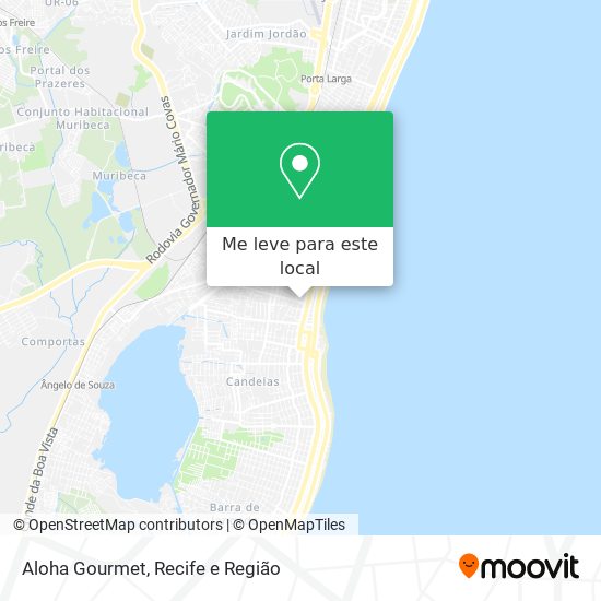 Aloha Gourmet mapa