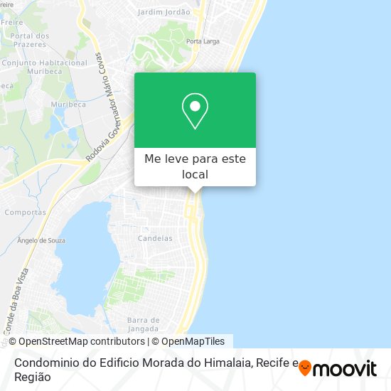 Condominio do Edificio Morada do Himalaia mapa