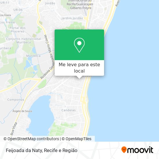 Feijoada da Naty mapa