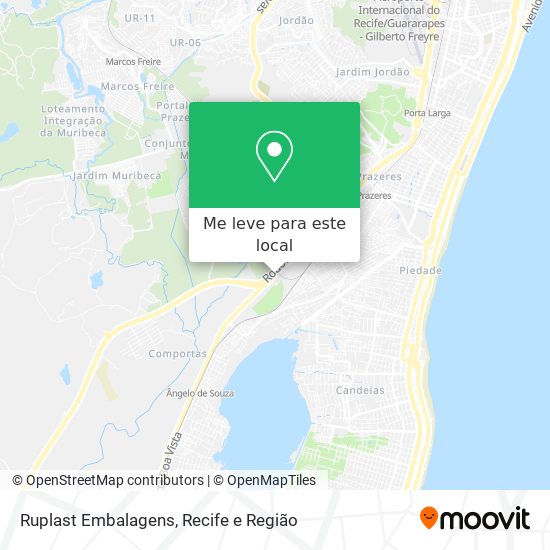 Ruplast Embalagens mapa