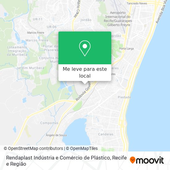 Rendaplast Indústria e Comércio de Plástico mapa