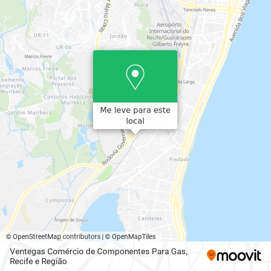 Ventegas Comércio de Componentes Para Gas mapa