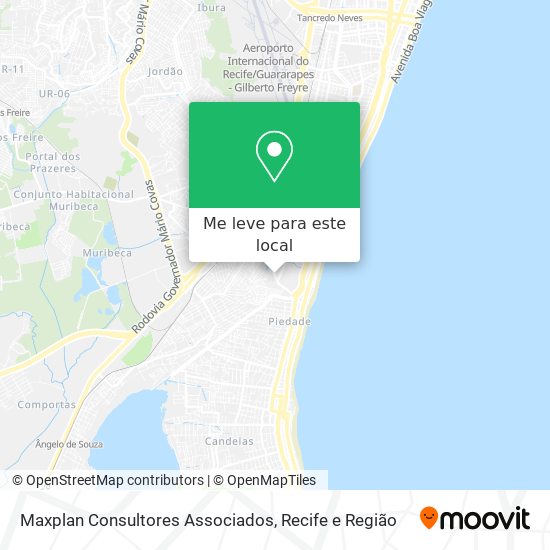 Maxplan Consultores Associados mapa