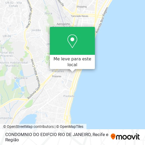 CONDOMNIO DO EDIFCIO RIO DE JANEIRO mapa