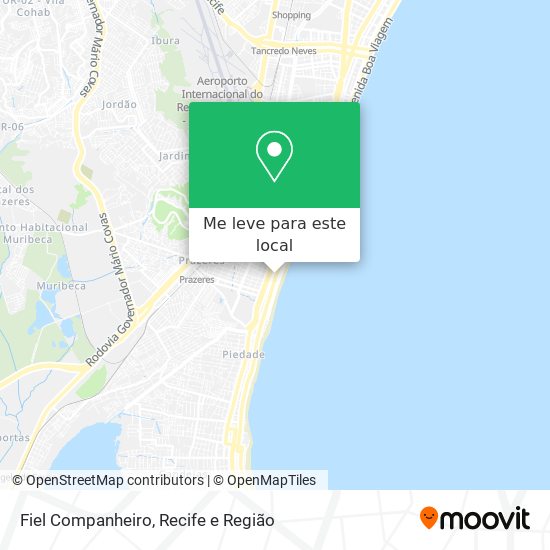 Fiel Companheiro mapa