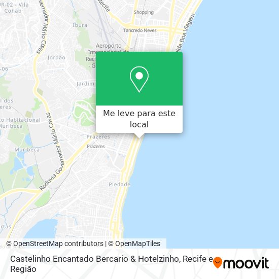 Castelinho Encantado Bercario & Hotelzinho mapa