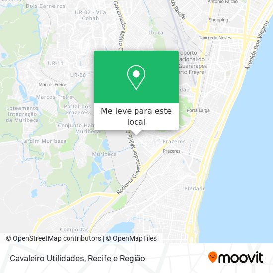 Cavaleiro Utilidades mapa