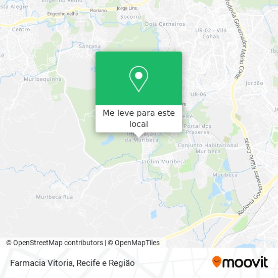 Farmacia Vitoria mapa