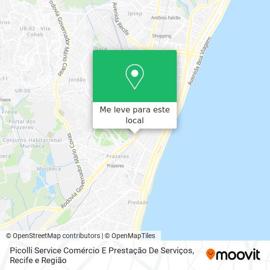 Picolli Service Comércio E Prestação De Serviços mapa