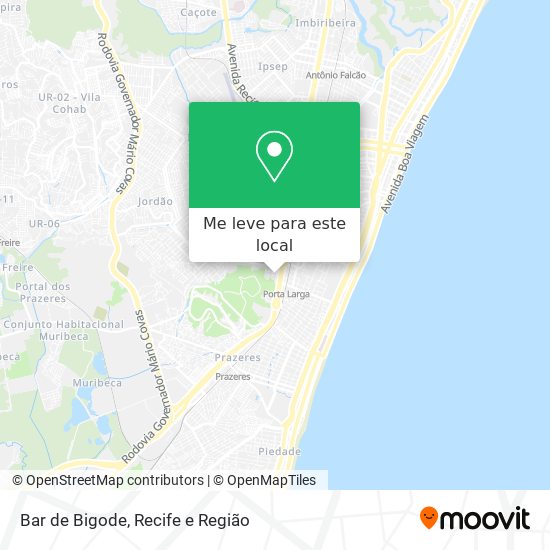 Bar de Bigode mapa