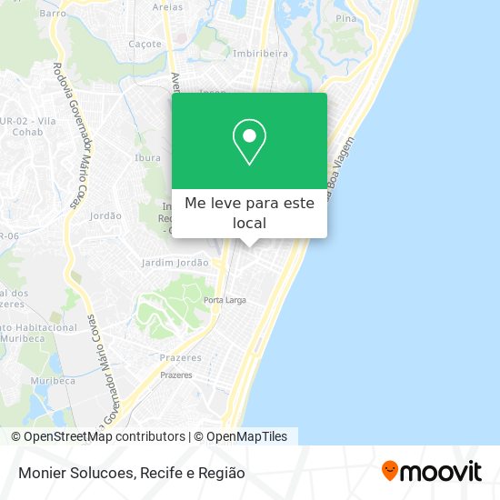 Monier Solucoes mapa