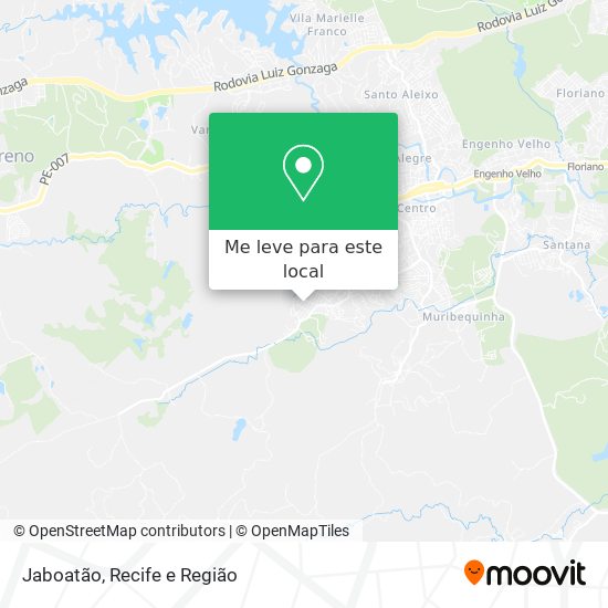 Jaboatão mapa
