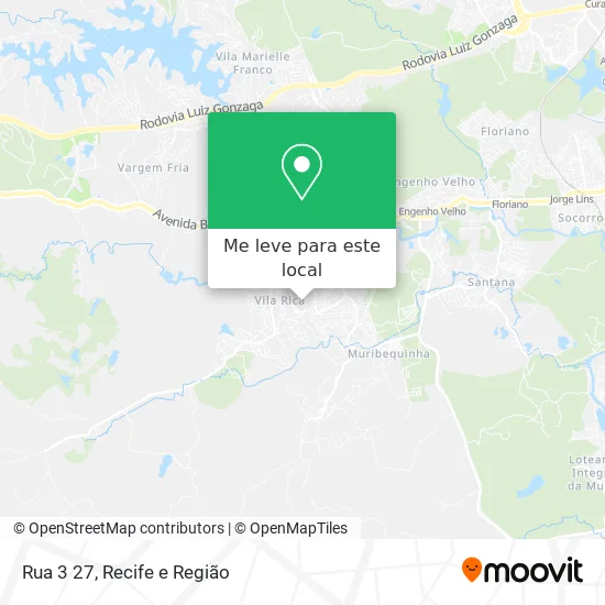 Rua 3 27 mapa