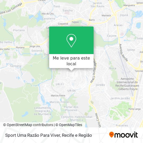 Sport Uma Razão Para Viver mapa