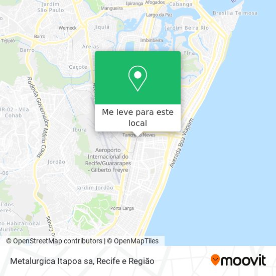 Metalurgica Itapoa sa mapa