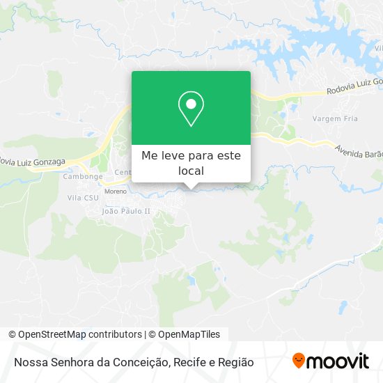 Nossa Senhora da Conceição mapa