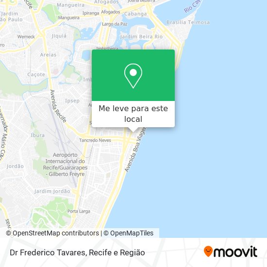 Dr Frederico Tavares mapa