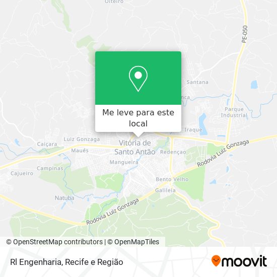 Rl Engenharia mapa