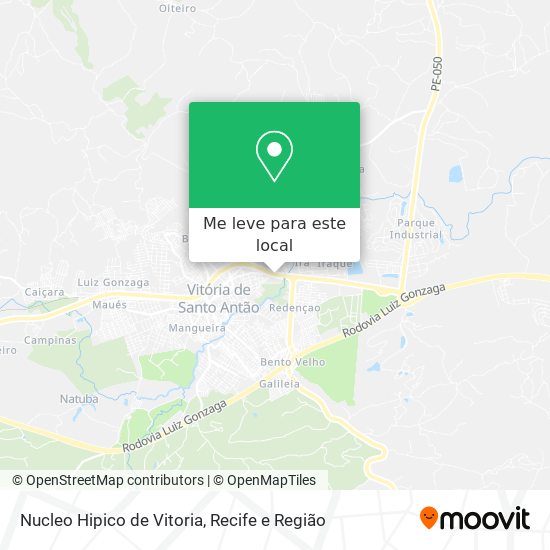 Nucleo Hipico de Vitoria mapa