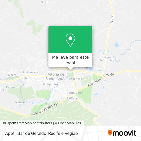 Apoti, Bar de Geraldo mapa