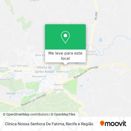 Clinica Nossa Senhora De Fatima mapa