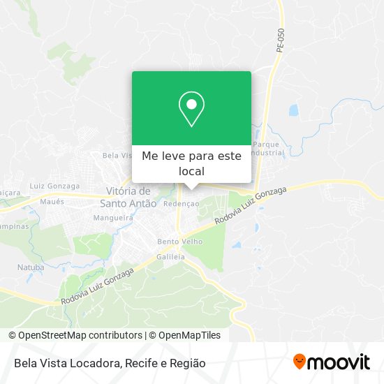 Bela Vista Locadora mapa
