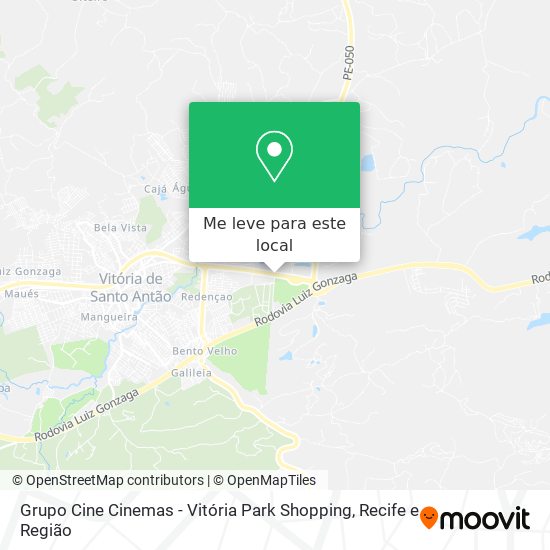 Grupo Cine Cinemas - Vitória Park Shopping mapa
