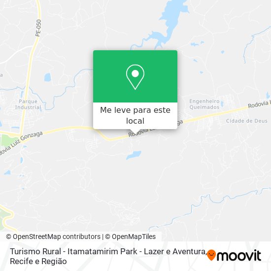 Turismo Rural - Itamatamirim Park - Lazer e Aventura mapa