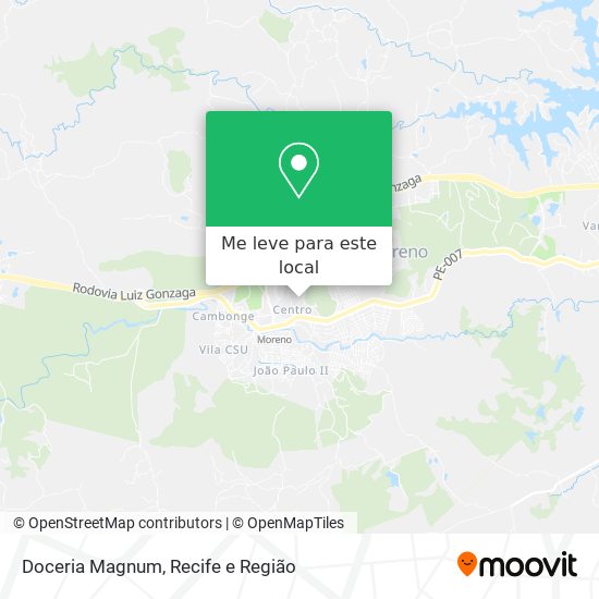Doceria Magnum mapa