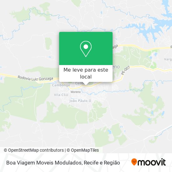 Boa Viagem Moveis Modulados mapa