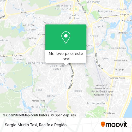 Sergio Murilo Taxi mapa