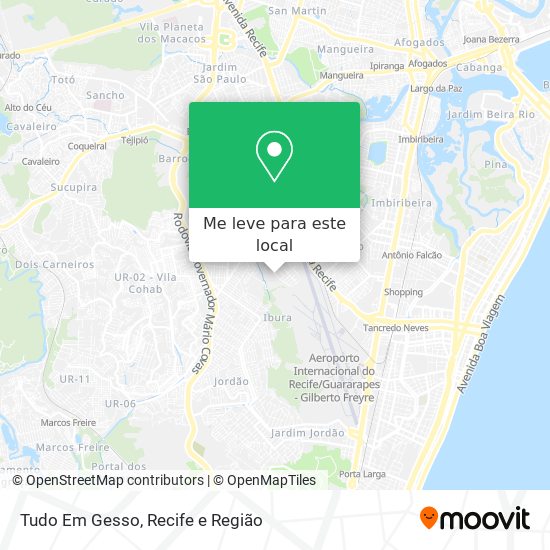 Tudo Em Gesso mapa