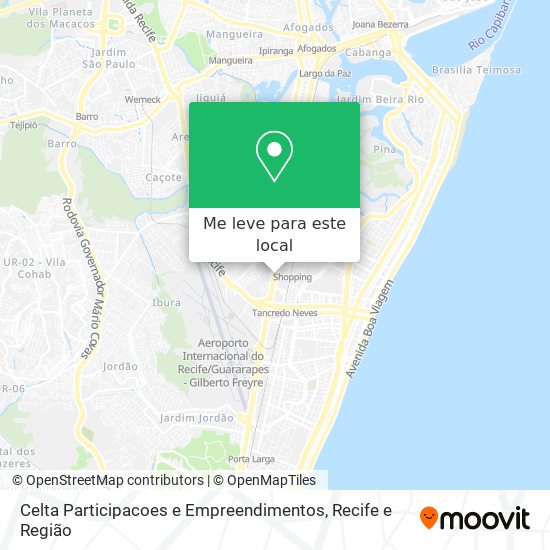 Celta Participacoes e Empreendimentos mapa