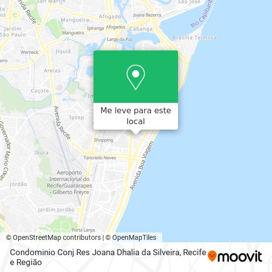 Condominio Conj Res Joana Dhalia da Silveira mapa