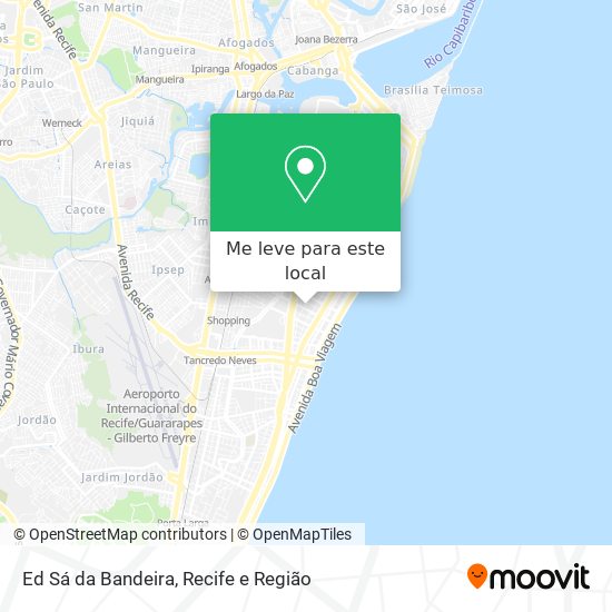 Ed Sá da Bandeira mapa