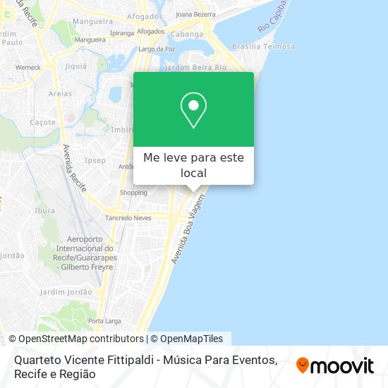 Quarteto Vicente Fittipaldi - Música Para Eventos mapa