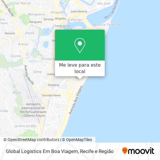 Global Logistics Em Boa Viagem mapa