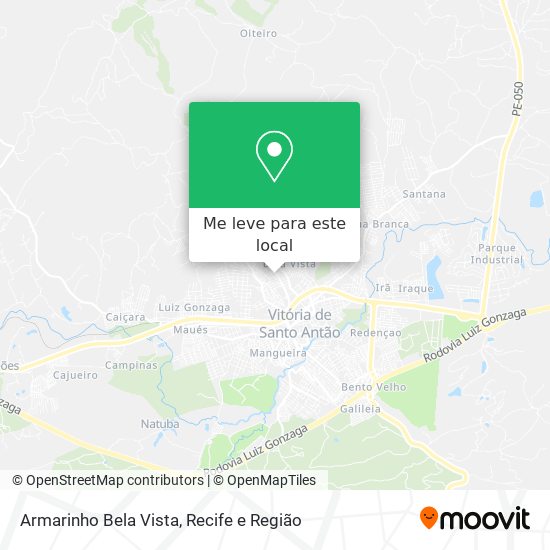 Armarinho Bela Vista mapa