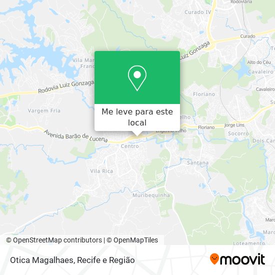 Otica Magalhaes mapa