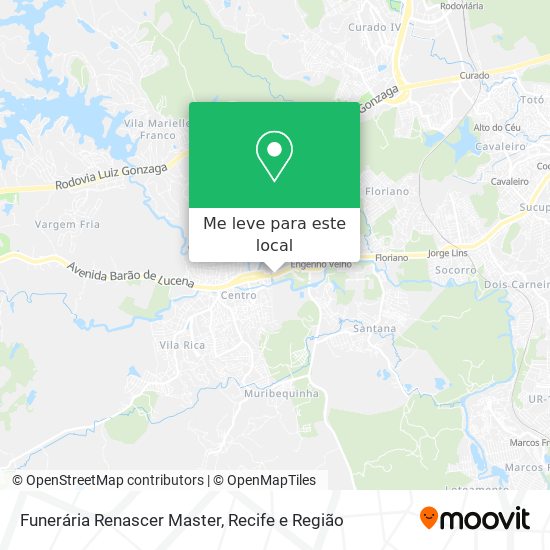 Funerária Renascer Master mapa