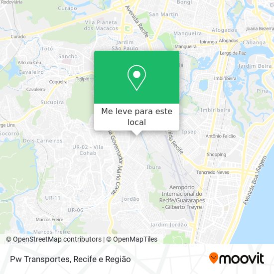 Pw Transportes mapa